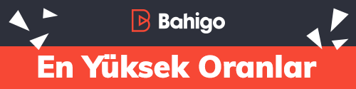 Bahigo logosu ve yüksek oran vurgusuyla Bahigo Bahis bannerı